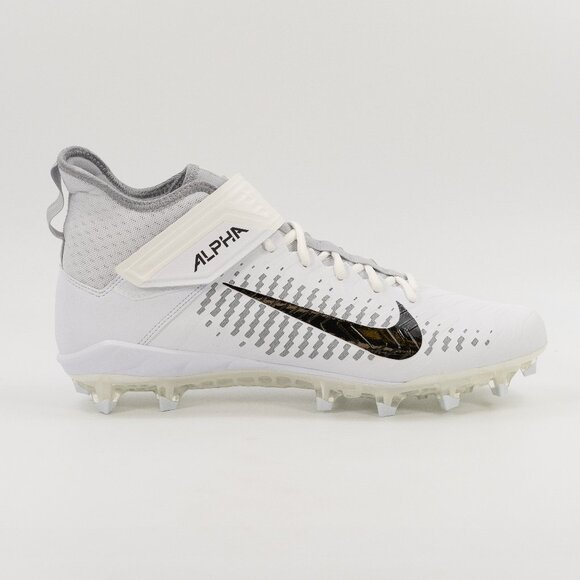 Nike Alpha Menace Pro 2 Mid 'White Wolf Grey' AQ3209-100 size 10.5 - Picture 1 of 7
